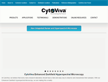 Tablet Screenshot of cytoviva.com